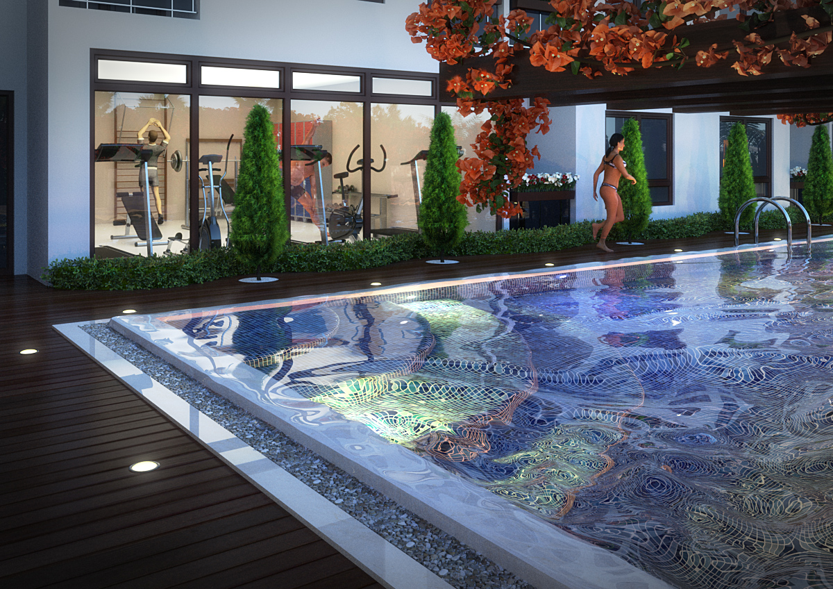 3D Architectural Visualization. 3D Design & Visualization Studio “Monaco Felice”.